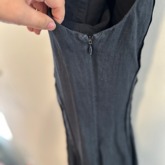 Lauren Ralph Lauren Pleaded Linen Dress - Picture 5 of 6